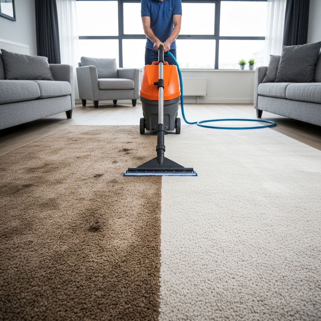 Professional carpet cleaning