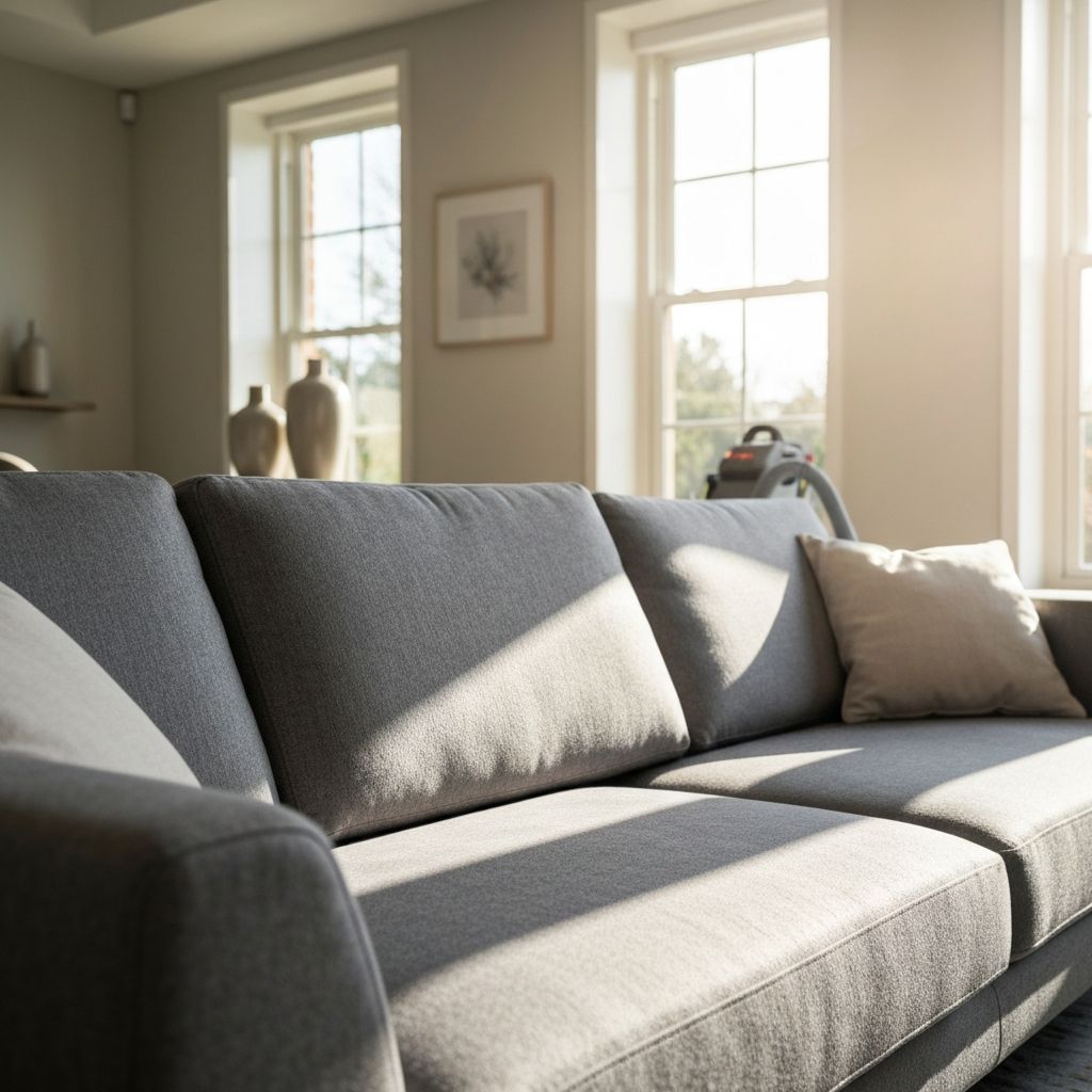 Professional upholstery cleaning